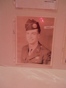 Don Spears during WWII